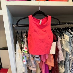 NWT Lululemon Wunder Train Cropped Tank